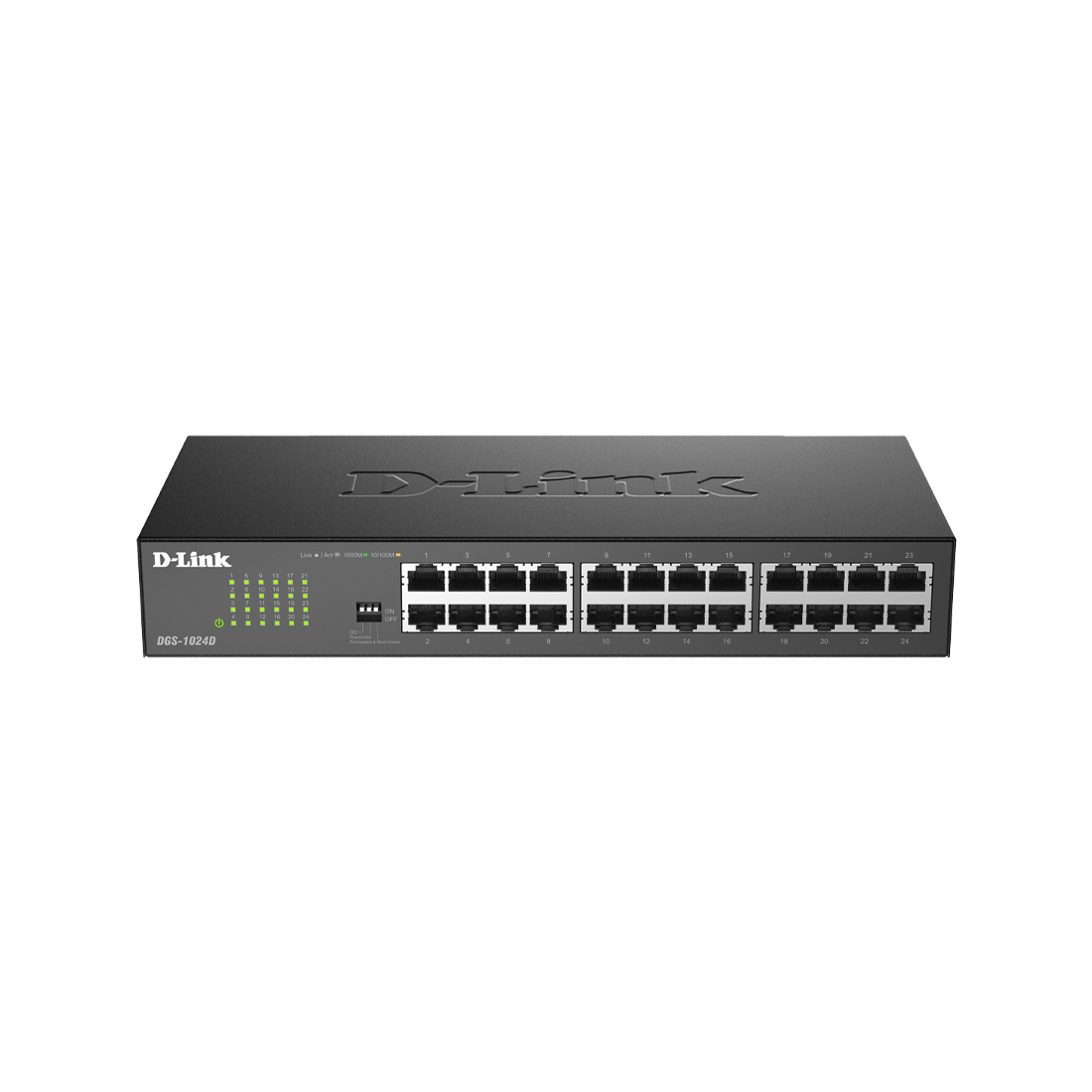D-Link 24-Port Gigabit Unmanaged Desktop Switch DGS-1024D_0002_Layer 1