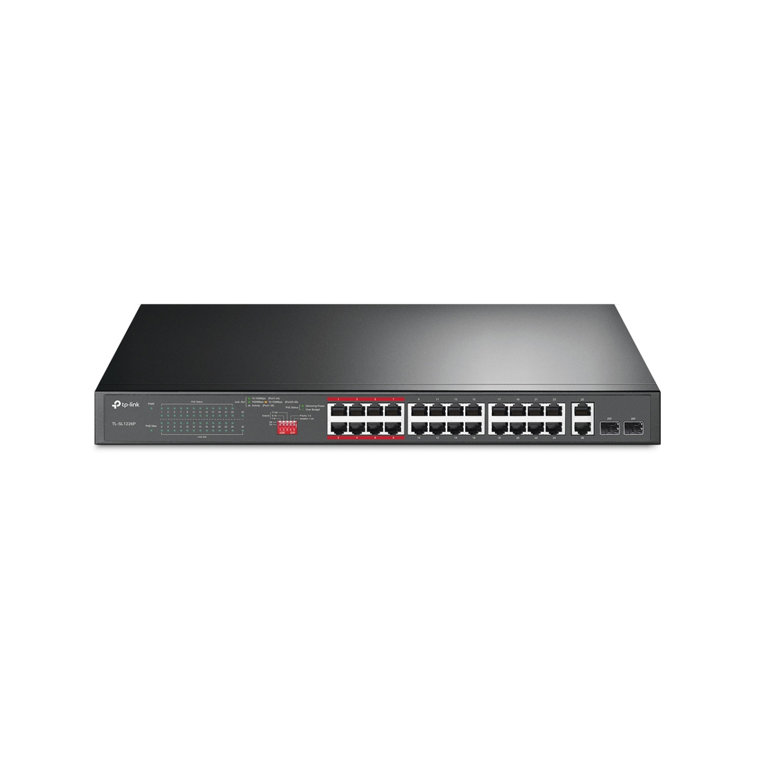 TL-SL1226P24-Port 10_100Mbps + 2-Port Gigabit Unmanaged PoE+ Switch_0005_Layer 1