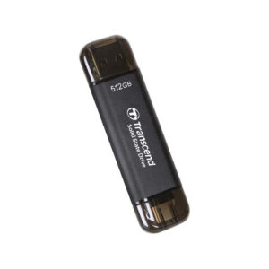 Transcend Dual USB 10Gbps Portable SSD ESD310C - 512GB